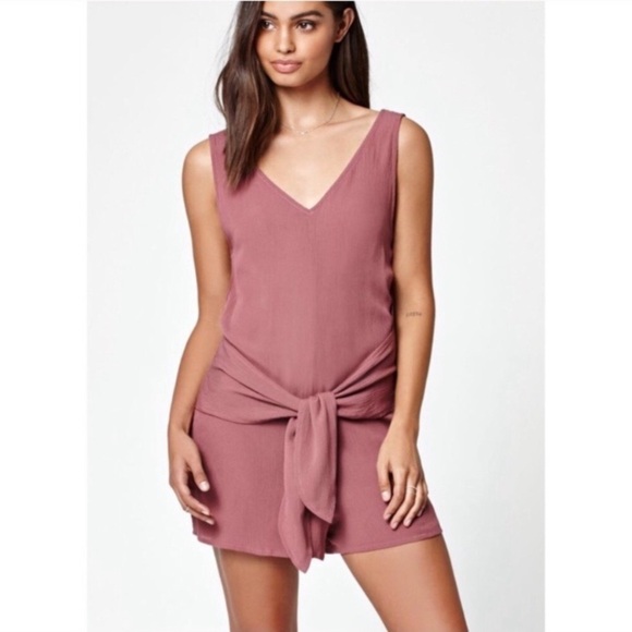 Kendall and Kylie Rose Toe Front V Back Romper - Picture 1 of 10